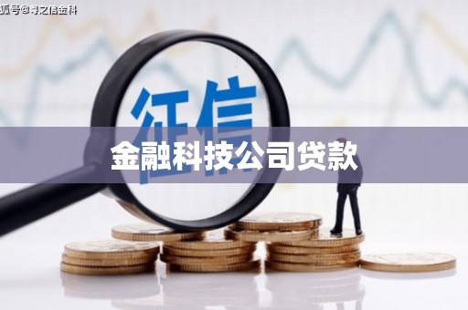 遵化金融科技公司贷款