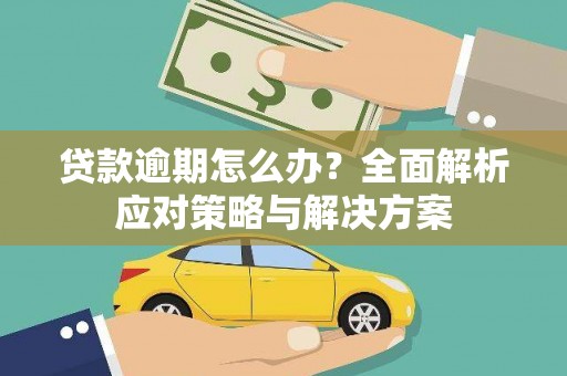 遵化贷款逾期怎么办？全面解析应对策略与解决方案