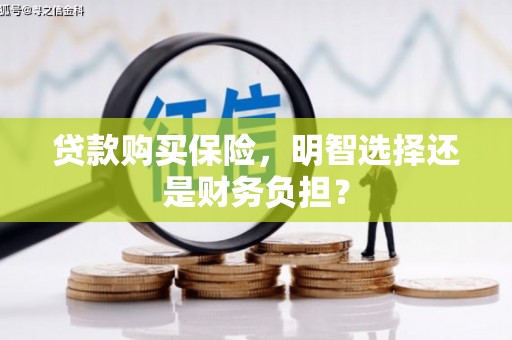 遵化贷款购买保险，明智选择还是财务负担？