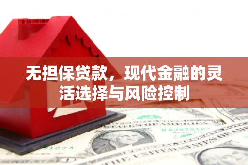 遵化无担保贷款，现代金融的灵活选择与风险控制