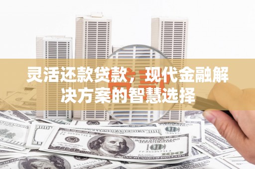 遵化灵活还款贷款，现代金融解决方案的智慧选择