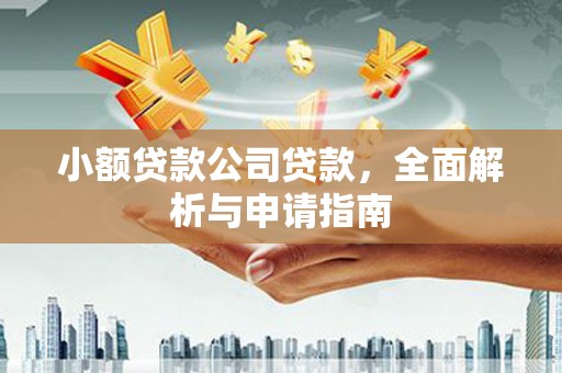 遵化小额贷款公司贷款，全面解析与申请指南