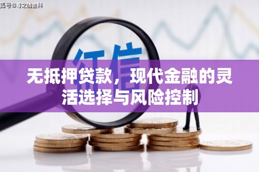 遵化无抵押贷款，现代金融的灵活选择与风险控制