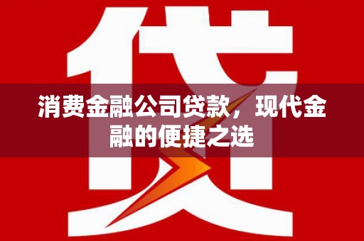 遵化消费金融公司贷款，现代金融的便捷之选