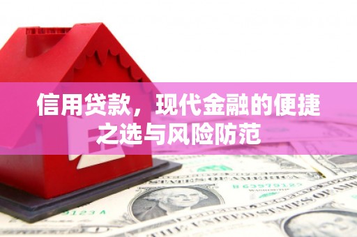 遵化信用贷款，现代金融的便捷之选与风险防范
