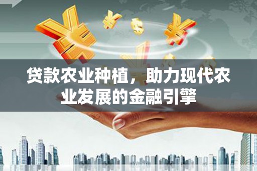 遵化贷款农业种植，助力现代农业发展的金融引擎