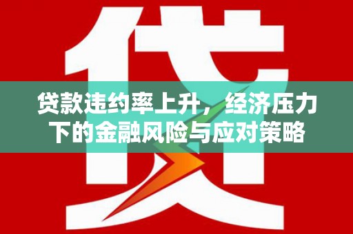 遵化贷款违约率上升，经济压力下的金融风险与应对策略