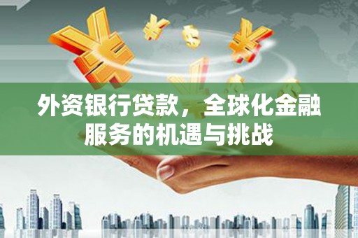 遵化外资银行贷款，全球化金融服务的机遇与挑战