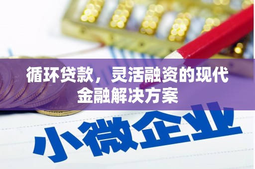 遵化循环贷款，灵活融资的现代金融解决方案