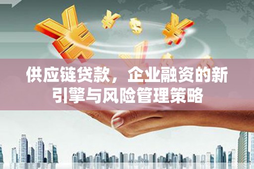 遵化供应链贷款，企业融资的新引擎与风险管理策略