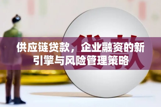 遵化供应链贷款，企业融资的新引擎与风险管理策略