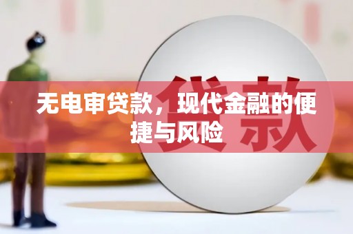 遵化无电审贷款，现代金融的便捷与风险