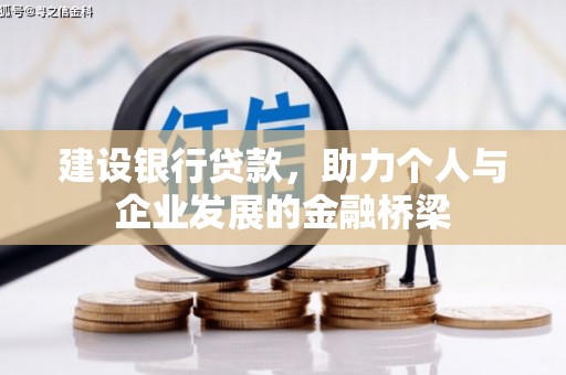 遵化建设银行贷款，助力个人与企业发展的金融桥梁