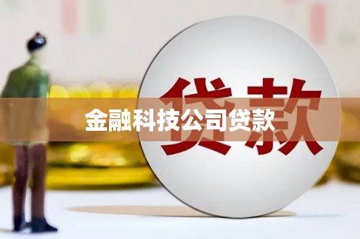 遵化金融科技公司贷款