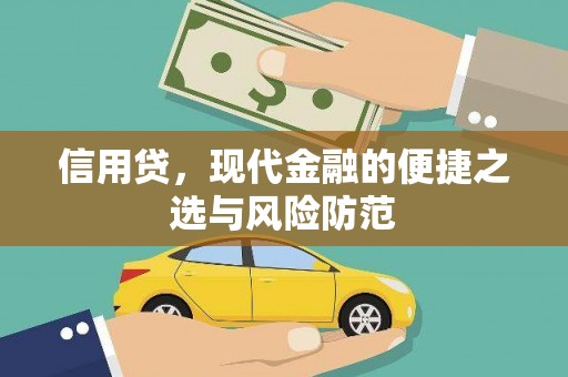 遵化信用贷，现代金融的便捷之选与风险防范