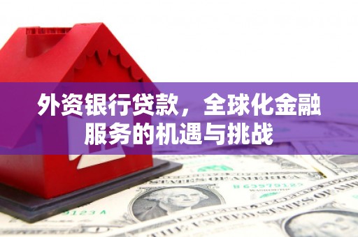 遵化外资银行贷款，全球化金融服务的机遇与挑战