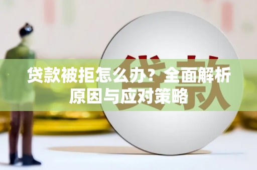 遵化贷款被拒怎么办？全面解析原因与应对策略